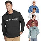 Skechers Mens Heritage II Pullover Kangaroo Pocket Comfort Fit Hoody
