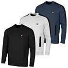 Lyle & Scott Mens Pocket Branded Sweat Light Stretch Crew Neck Sweater