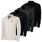Lyle & Scott Mens 2025 Golf Course Midlayer Premium Quarter Zip Sweater