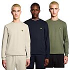 Lyle & Scott Mens Crew Neck Fly Fleece Durable Versatile Golf Sweater