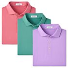 Peter Millar Mens 2026 Solid Performance 4 Way Stretch Wicking Golf Polo Shirt