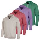 Peter Millar Mens 2026 Perth Melange 1/4 Zip 4 Way Stretch Golf Sweater
