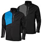 Oscar Jacobson Mens 2025 Greylands Waterproof Lightweight Full Zip Golf Jacket