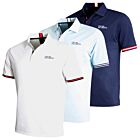Oscar Jacobson Mens Durham Tour Four Way Stretch Golf Polo Shirt