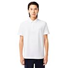 Lacoste Mens Paris Stretch Petit Pique Ribbed Collar Polo Shirt