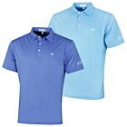 Peter Millar Mens 2025 Solid Sean Four Way Stretch Easy Care Golf Polo Shirt