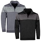 Stuburt Mens Evolve Performance 1/4 Zip Stretch Golf Windproof Sweater