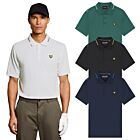 Lyle & Scott Mens 1874 Tipped Tech Stretch Lightweight Golf Polo Shirt
