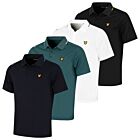 Lyle & Scott Mens 2026 1874 Tipped Tech Stretch Lightweight Golf Polo Shirt