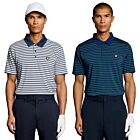 Lyle & Scott Mens Striped Stretch Fabric Versatile Golf Polo Shirt