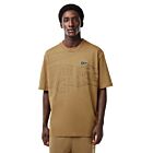 Lacoste Mens TH5511 Organic Cotton Loose Fit Crew T-Shirt