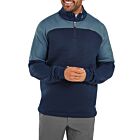 Footjoy Mens 2025 Thermoseries Jacquard Moisture Wicking Midlayer Golf Sweater
