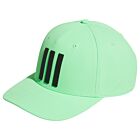 adidas Golf Mens 2025 Tour Hat 3 Stripe Wicking Sweatband Jacquard Cap