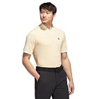 adidas Golf Mens U365T HEAT.RDY UPF 50+ Jacquard 3 Button Polo Shirt
