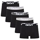 DKNY Mens 2026 Portland 5 Pack Breathable Cotton Trunk Boxer Briefs
