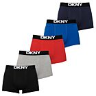 DKNY Mens Walpi Soft Breathable Fitted 5 Pack Boxer Briefs