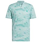 adidas Golf Mens 2025 Ultimate 365 Sport Collar Sustainable 2 Button Polo Shirt