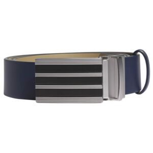 adidas Golf Mens 2025 3 Stripe Tour Metal Buckle 3 Stripes Easy-Wear Belt