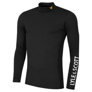 Lyle & Scott Mens Tech Baselayer - Jet Black - L