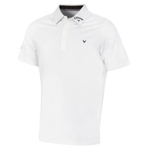 Callaway Golf Mens Chev Odyssey Polo Shirt - Bright White - XL