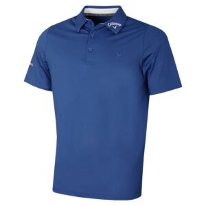 Callaway Golf Mens Chev Odyssey Polo Shirt - Galaxy Blue - L
