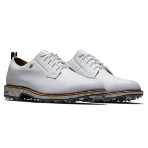 Footjoy Mens Premiere Series Field Golf Shoes - White/White/Grey - UK 12