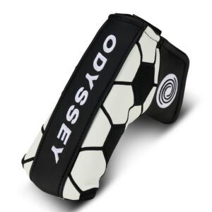 Callaway Golf Unisex Odyssey Soccer 24 Polyurethane Secure Blade Headcover