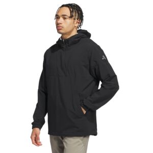 adidas Golf Mens ULT365 1/2 Zip Anorak Jacket - Black - M