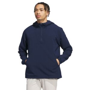 adidas Golf Mens ULT365 1/2 Zip Anorak Jacket - Collegiate Navy - M