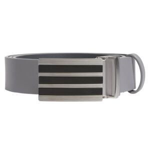 adidas Golf Mens 2026 3 Stripe Tour Metal Buckle 3 Stripes Easy-Wear Belt