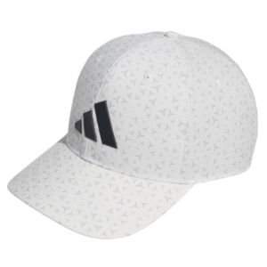 adidas Golf Mens Tour Print AeroReady Adjustable Snapback Five Panel Cap