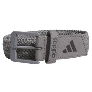 adidas Golf Mens 2026 Braided Striped Recycled Stretch Sustainable Belt