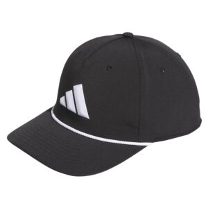 adidas Golf Mens 2026 Tour 5 Panel Adjustable Climacool Sleek Baseball Cap
