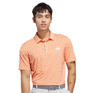 adidas Golf Mens 2026 Ultimate365 Mesh Print Climacool Stretch Polo Shirt