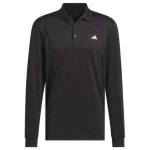 adidas Golf Mens 2025 Ultimate365 COLD.RDY Long Sleeve Stretch Polo Shirt