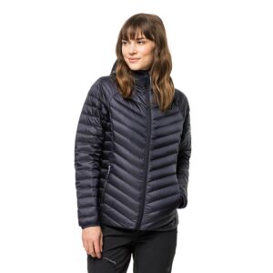 Jack Wolfskin Womens Passamani Down Recycled Windproof Hoody Jacket
