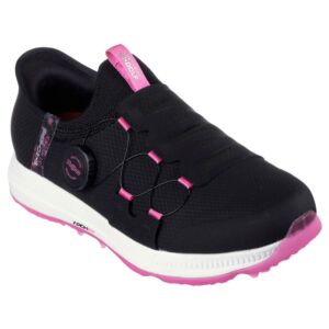 Skechers Womens GO GOLF Elite 5-Slip 'In Golf Shoes - Black/Pink - UK 5
