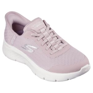 Skechers Womens 2026 Go Walk Flex Cushioned Stretch Lace Slip-Ins Trainers