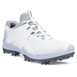 Ecco Mens 2026 BIOM Tour Fluidform Waterproof Spiked Leather Golf Shoes