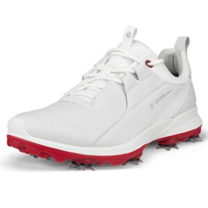 Ecco Womens 2026 BIOM Tour Lace Leather Waterproof Fluidform Spiked Golf Shoes