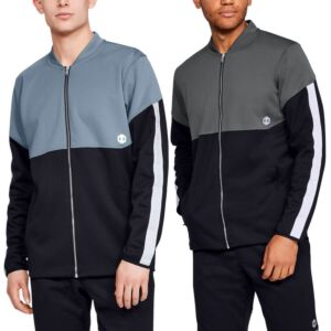 Under Armour Mens Athlete Recovery Warm Up Lightweight Full-Zip Sweater