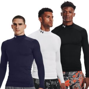 Under Armour Mens 2026 ColdGear Armour Moisture Wicking Mock Training Baselayer