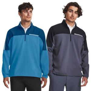 Under Armour UA Storm Windstrike Half Zip Windproof Golf Sweater