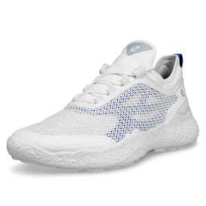 Ecco Mens Biom H5 Textile Spikeless Golf Shoes - White/Virtual - UK 7.5