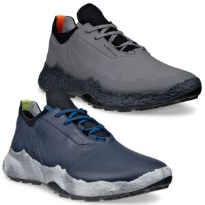 Ecco Mens M Golf Biom H5 Hybrid Waterproof Leather Spikeless Golf Shoes