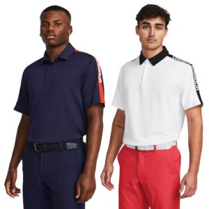 Under Armour Mens UA Playoff 3.0 Striker Loose Fit Golf Polo Shirt