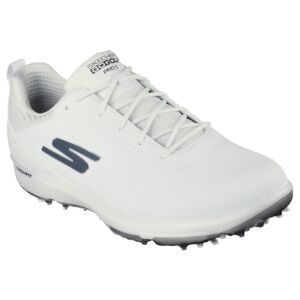 Skechers Mens Go Golf Pro 5 Golf Shoes - White/Grey - UK 7