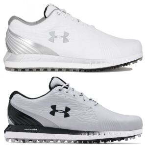 Under Armour Mens HOVR Show SL E Clarino Microfibre Waterproof Golf Shoes