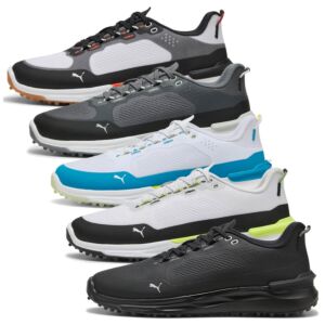 Puma Golf Mens 2026 Ignite Elevate X Floatplate Exoshell Waterproof Golf Shoes