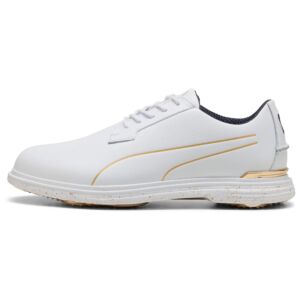 Puma Golf Mens Royale Players Waterproof Leather Spiked Golf Shoes